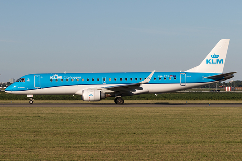 KLM Cityhopper Embraer ERJ-190STD (ERJ-190-100STD) (PH-EZK) at  Amsterdam - Schiphol, Netherlands