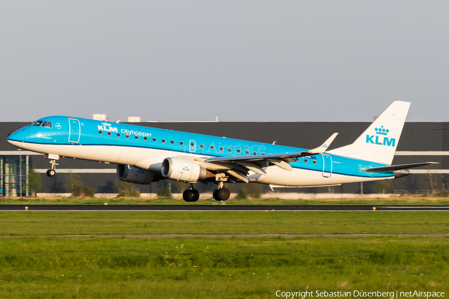 KLM Cityhopper Embraer ERJ-190STD (ERJ-190-100STD) (PH-EZL) | Photo 320105