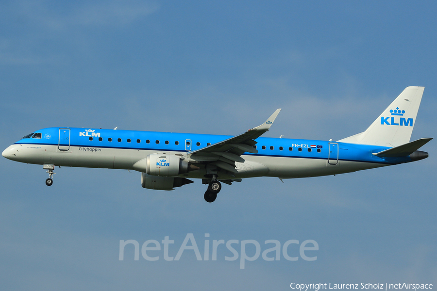 KLM Cityhopper Embraer ERJ-190STD (ERJ-190-100STD) (PH-EZL) | Photo 63507