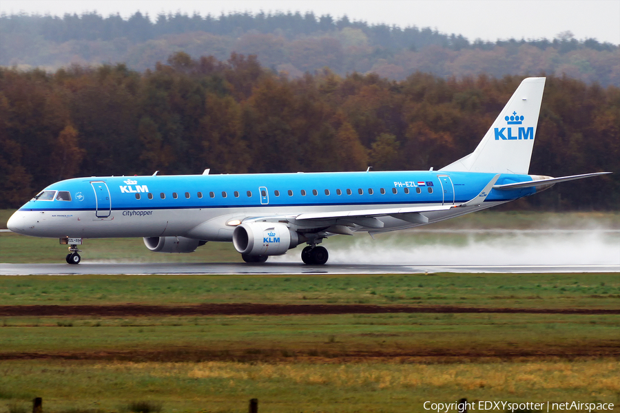 KLM Cityhopper Embraer ERJ-190STD (ERJ-190-100STD) (PH-EZL) | Photo 279886