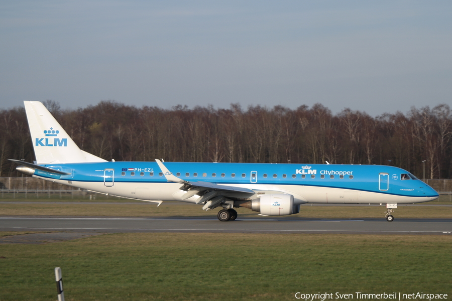 KLM Cityhopper Embraer ERJ-190STD (ERJ-190-100STD) (PH-EZL) | Photo 103144