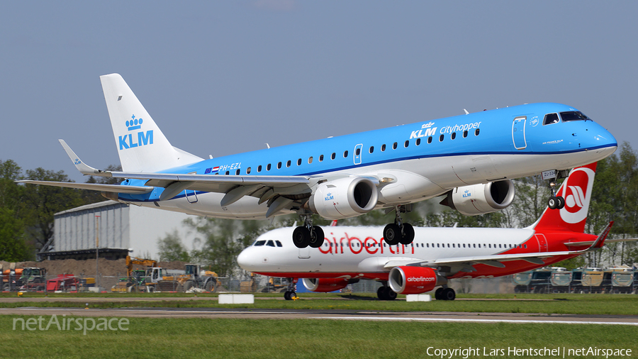 KLM Cityhopper Embraer ERJ-190STD (ERJ-190-100STD) (PH-EZL) | Photo 107516