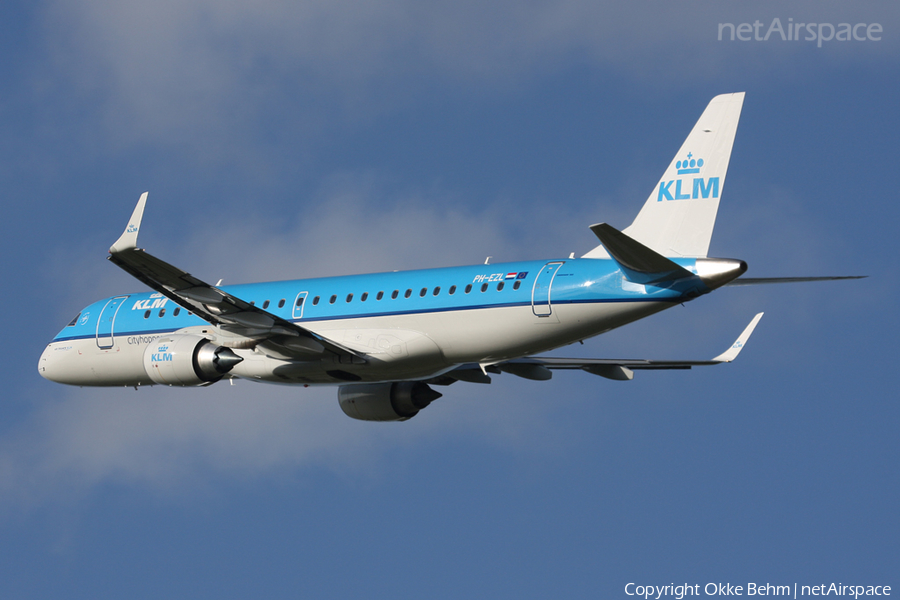 KLM Cityhopper Embraer ERJ-190STD (ERJ-190-100STD) (PH-EZL) | Photo 38662
