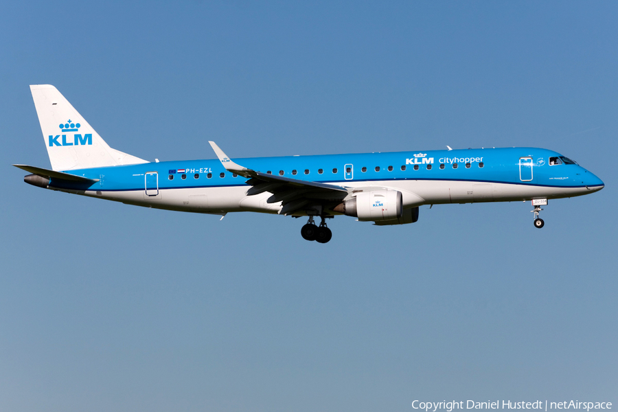 KLM Cityhopper Embraer ERJ-190STD (ERJ-190-100STD) (PH-EZL) | Photo 479481