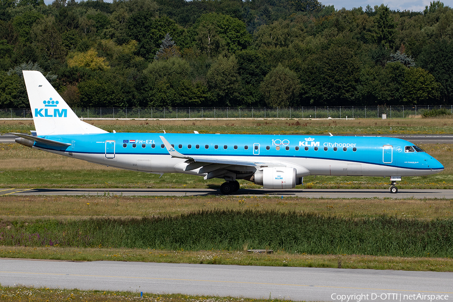 KLM Cityhopper Embraer ERJ-190STD (ERJ-190-100STD) (PH-EZL) | Photo 397489
