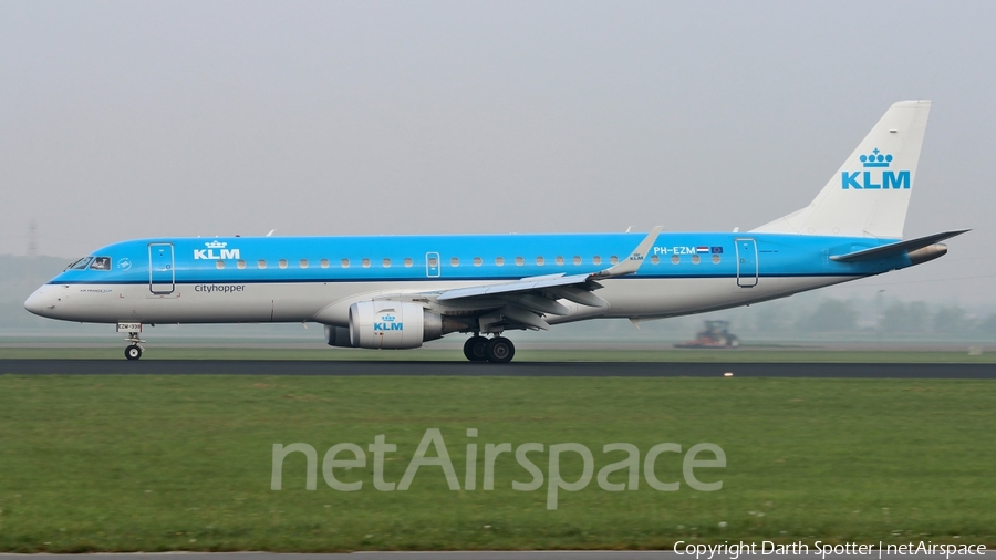 KLM Cityhopper Embraer ERJ-190STD (ERJ-190-100STD) (PH-EZM) | Photo 216591