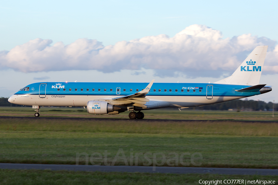 KLM Cityhopper Embraer ERJ-190STD (ERJ-190-100STD) (PH-EZM) | Photo 51640