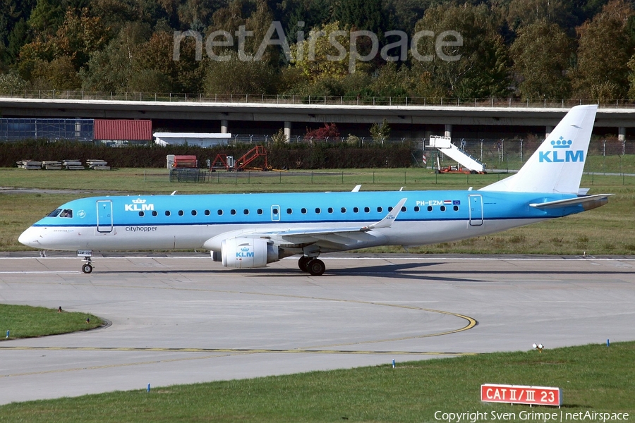 KLM Cityhopper Embraer ERJ-190STD (ERJ-190-100STD) (PH-EZM) | Photo 33028