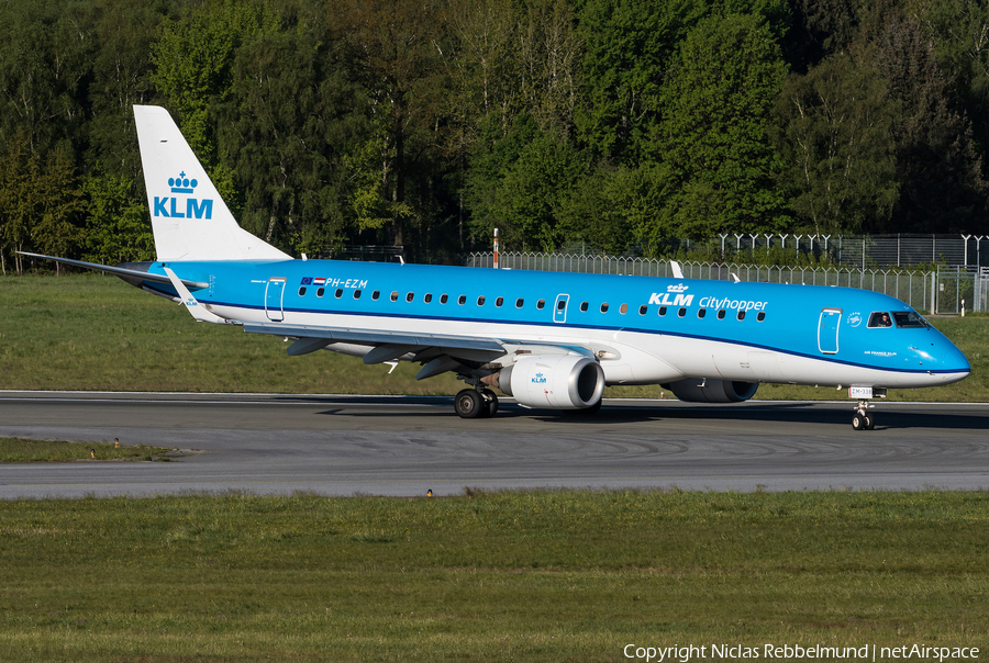 KLM Cityhopper Embraer ERJ-190STD (ERJ-190-100STD) (PH-EZM) | Photo 319247