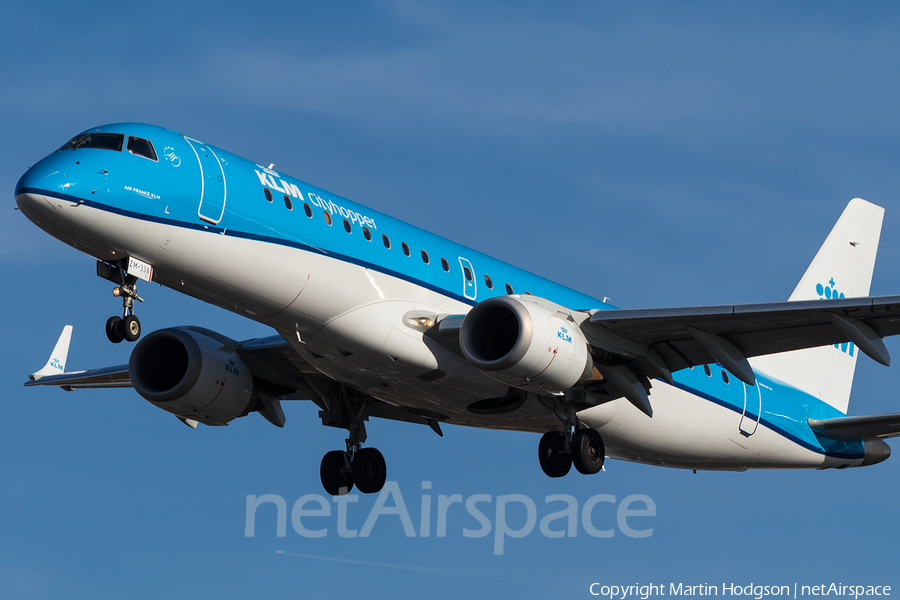 KLM Cityhopper Embraer ERJ-190STD (ERJ-190-100STD) (PH-EZM) | Photo 130352