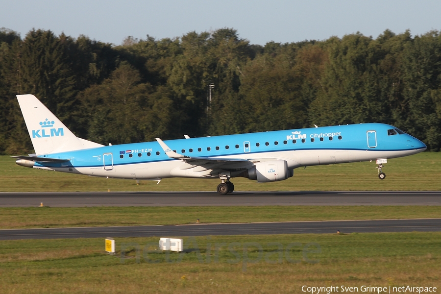KLM Cityhopper Embraer ERJ-190STD (ERJ-190-100STD) (PH-EZM) | Photo 651342