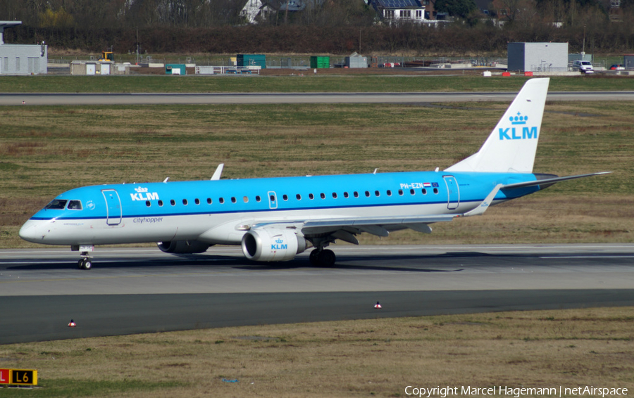 KLM Cityhopper Embraer ERJ-190STD (ERJ-190-100STD) (PH-EZN) | Photo 120660