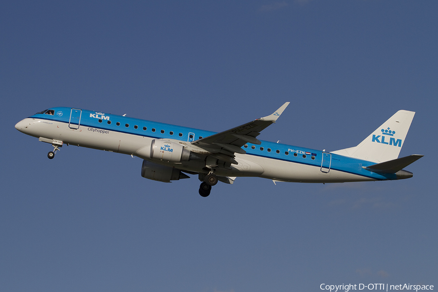 KLM Cityhopper Embraer ERJ-190STD (ERJ-190-100STD) (PH-EZN) | Photo 289794