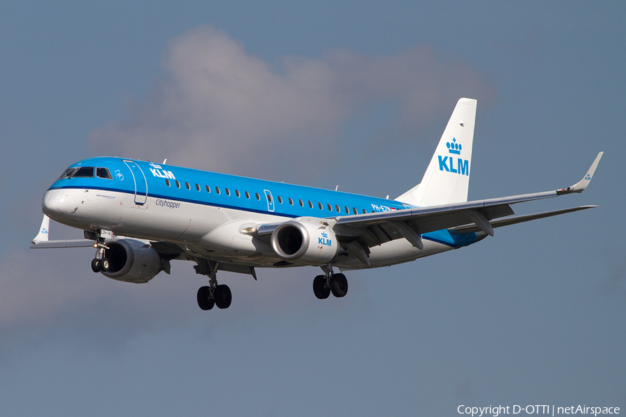 KLM Cityhopper Embraer ERJ-190STD (ERJ-190-100STD) (PH-EZN) | Photo 293043