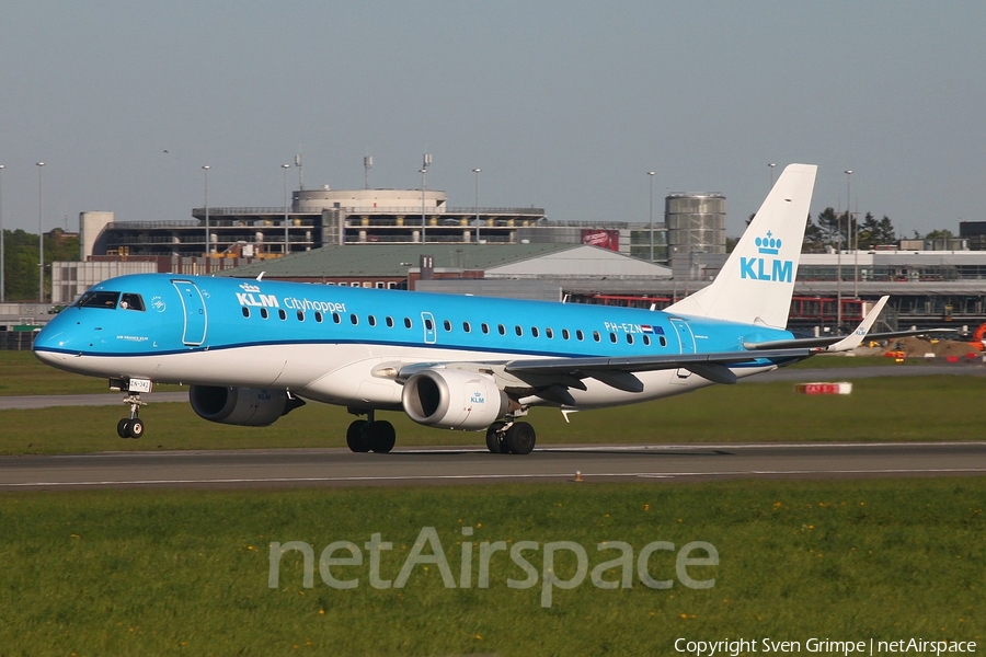 KLM Cityhopper Embraer ERJ-190STD (ERJ-190-100STD) (PH-EZN) | Photo 294583