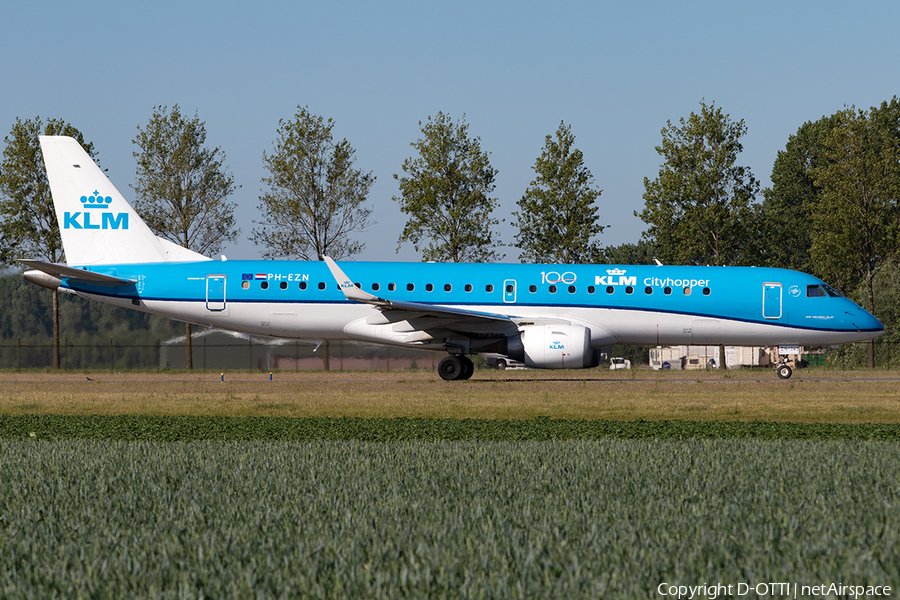 KLM Cityhopper Embraer ERJ-190STD (ERJ-190-100STD) (PH-EZN) | Photo 388623