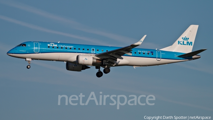 KLM Cityhopper Embraer ERJ-190STD (ERJ-190-100STD) (PH-EZO) | Photo 235572