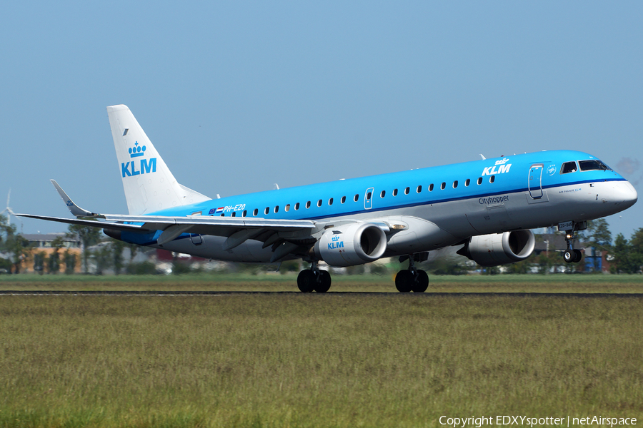 KLM Cityhopper Embraer ERJ-190STD (ERJ-190-100STD) (PH-EZO) | Photo 291484