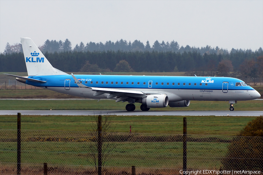 KLM Cityhopper Embraer ERJ-190STD (ERJ-190-100STD) (PH-EZO) | Photo 279895