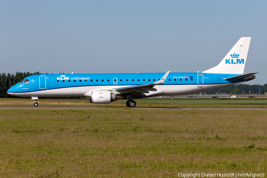 KLM Cityhopper Embraer ERJ-190STD (ERJ-190-100STD) (PH-EZO) | Photo 492652