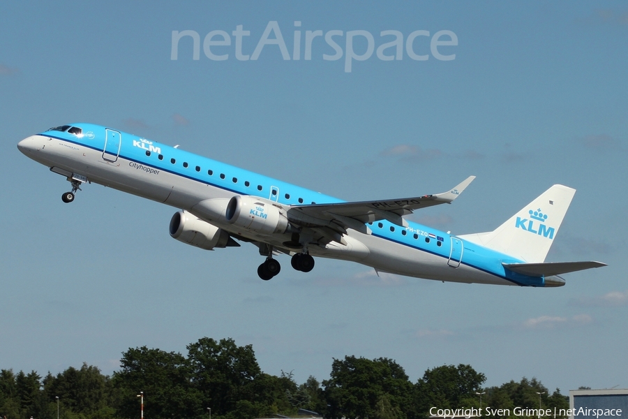KLM Cityhopper Embraer ERJ-190STD (ERJ-190-100STD) (PH-EZO) | Photo 472950