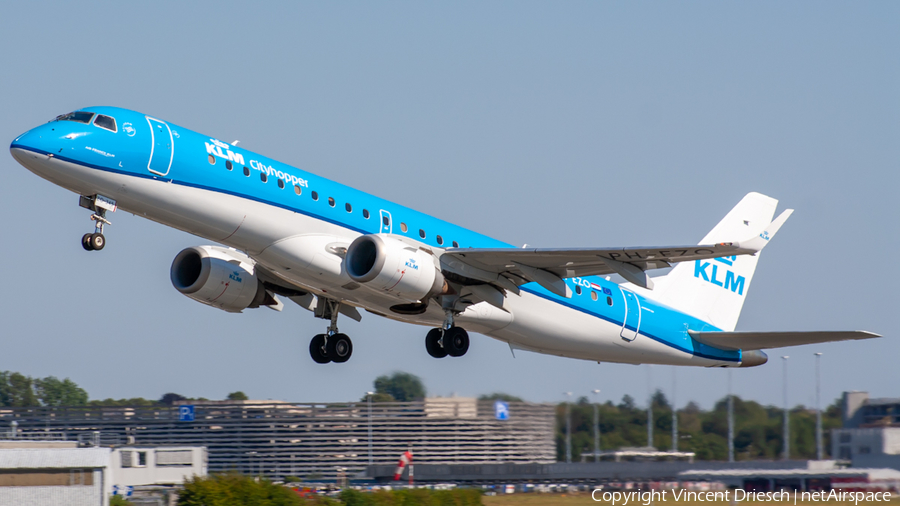 KLM Cityhopper Embraer ERJ-190STD (ERJ-190-100STD) (PH-EZO) | Photo 521253