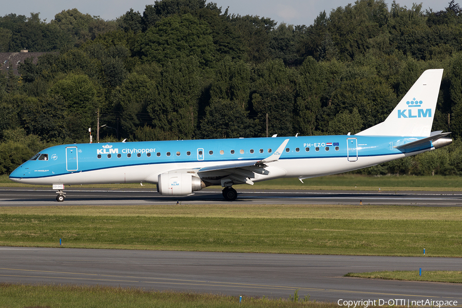 KLM Cityhopper Embraer ERJ-190STD (ERJ-190-100STD) (PH-EZO) | Photo 583979