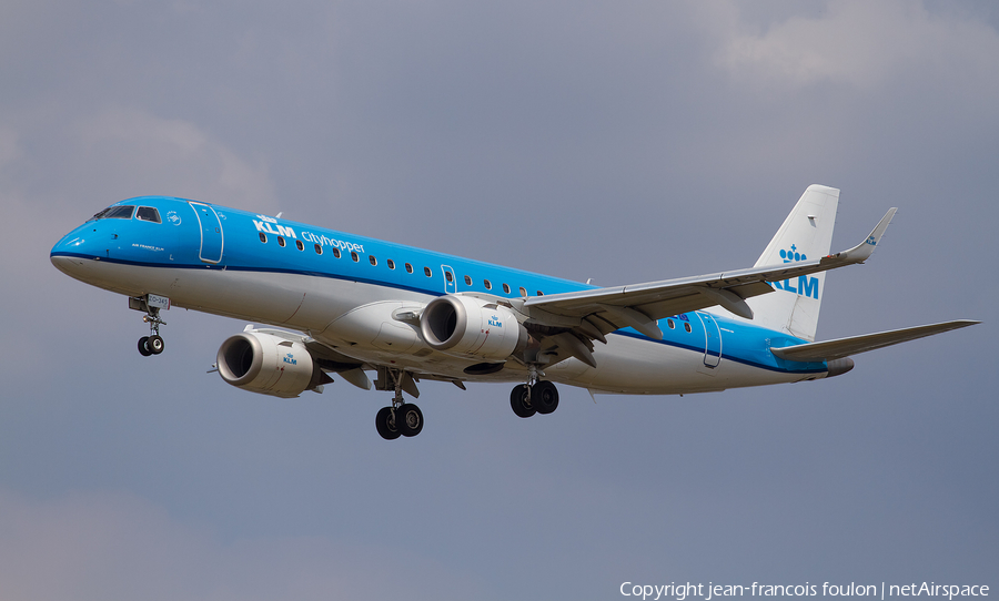 KLM Cityhopper Embraer ERJ-190STD (ERJ-190-100STD) (PH-EZO) | Photo 424346