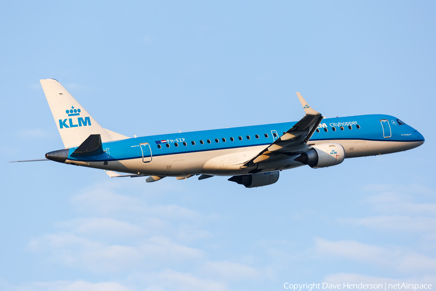 KLM Cityhopper Embraer ERJ-190LR (ERJ-190-100LR) (PH-EZP) | Photo 247343