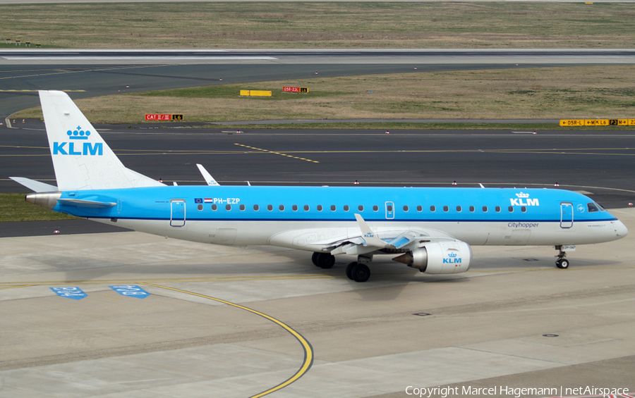 KLM Cityhopper Embraer ERJ-190LR (ERJ-190-100LR) (PH-EZP) | Photo 124592