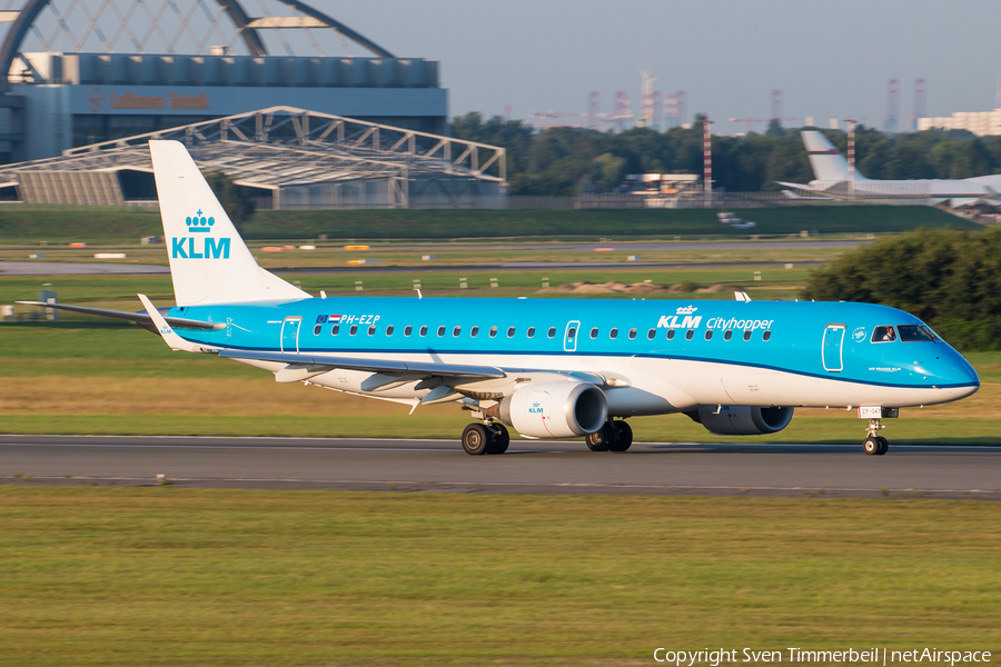 KLM Cityhopper Embraer ERJ-190LR (ERJ-190-100LR) (PH-EZP) | Photo 176143