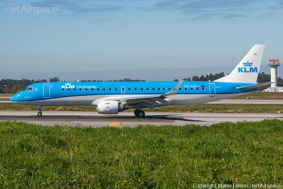 KLM Cityhopper Embraer ERJ-190LR (ERJ-190-100LR) (PH-EZP) | Photo 304937