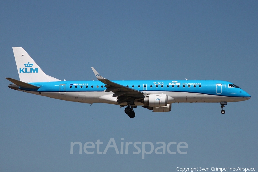 KLM Cityhopper Embraer ERJ-190LR (ERJ-190-100LR) (PH-EZP) | Photo 392819