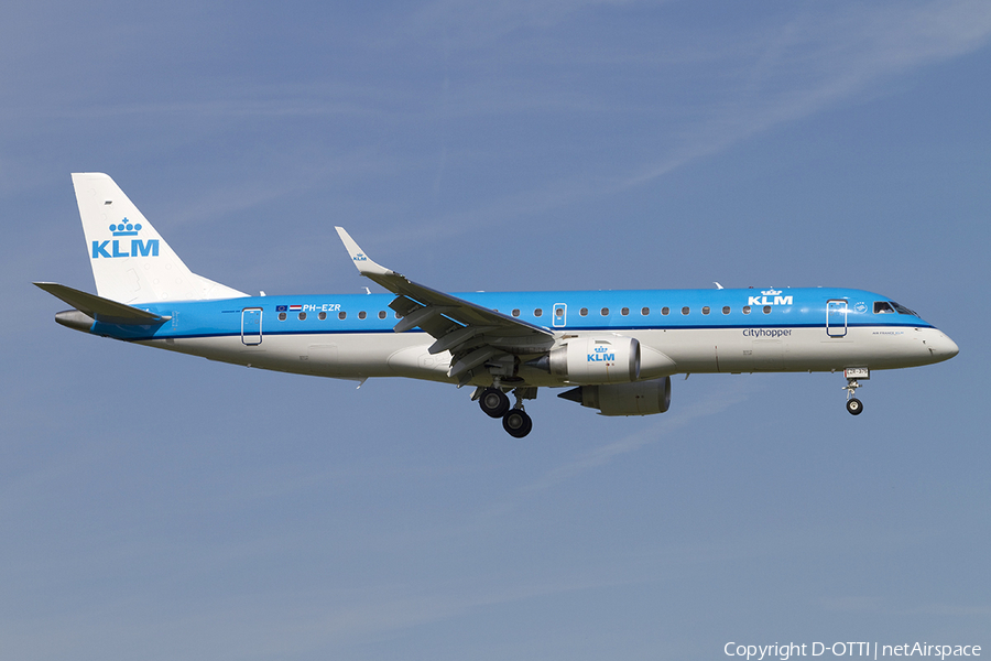 KLM Cityhopper Embraer ERJ-190STD (ERJ-190-100STD) (PH-EZR) | Photo 313600