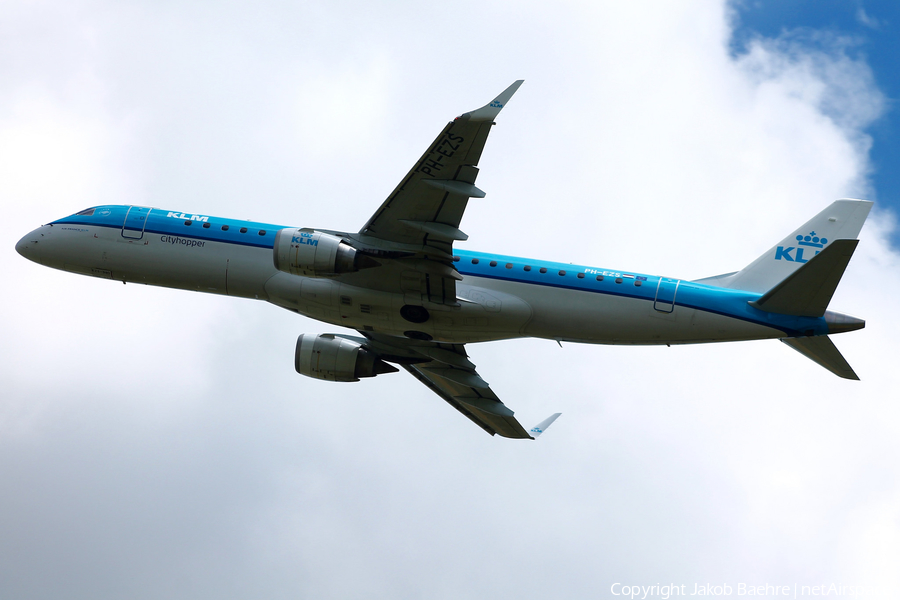 KLM Cityhopper Embraer ERJ-190LR (ERJ-190-100LR) (PH-EZS) | Photo 172506