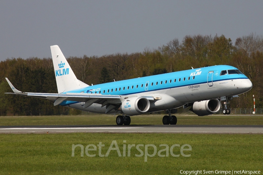 KLM Cityhopper Embraer ERJ-190LR (ERJ-190-100LR) (PH-EZS) | Photo 106971