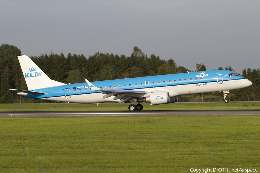 KLM Cityhopper Embraer ERJ-190LR (ERJ-190-100LR) (PH-EZS) | Photo 318675