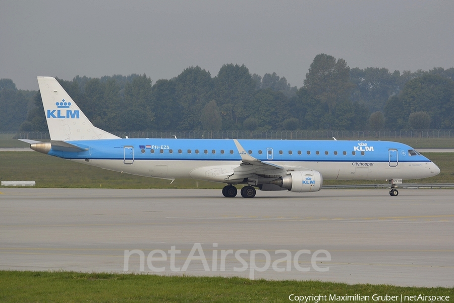 KLM Cityhopper Embraer ERJ-190LR (ERJ-190-100LR) (PH-EZS) | Photo 112036