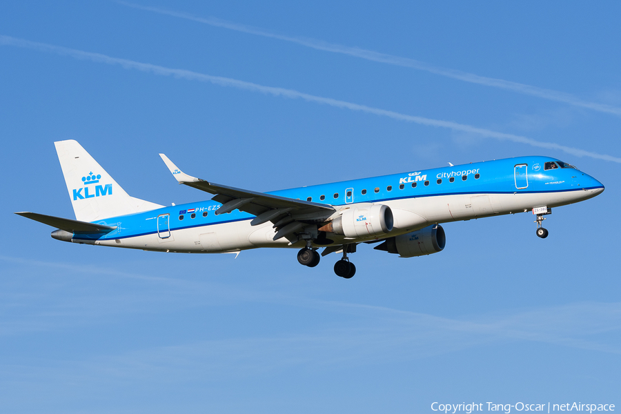 KLM Cityhopper Embraer ERJ-190LR (ERJ-190-100LR) (PH-EZS) | Photo 679825