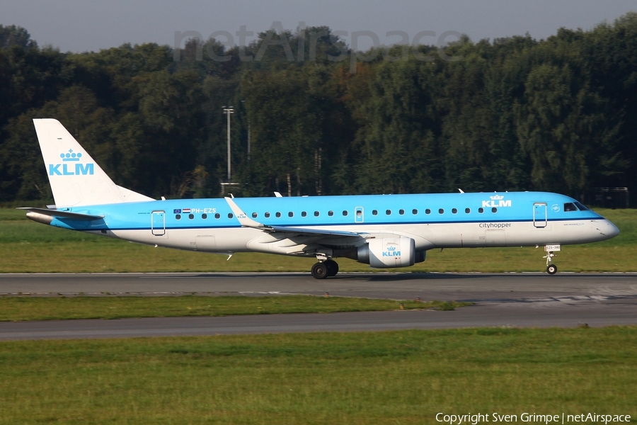 KLM Cityhopper Embraer ERJ-190LR (ERJ-190-100LR) (PH-EZS) | Photo 538380