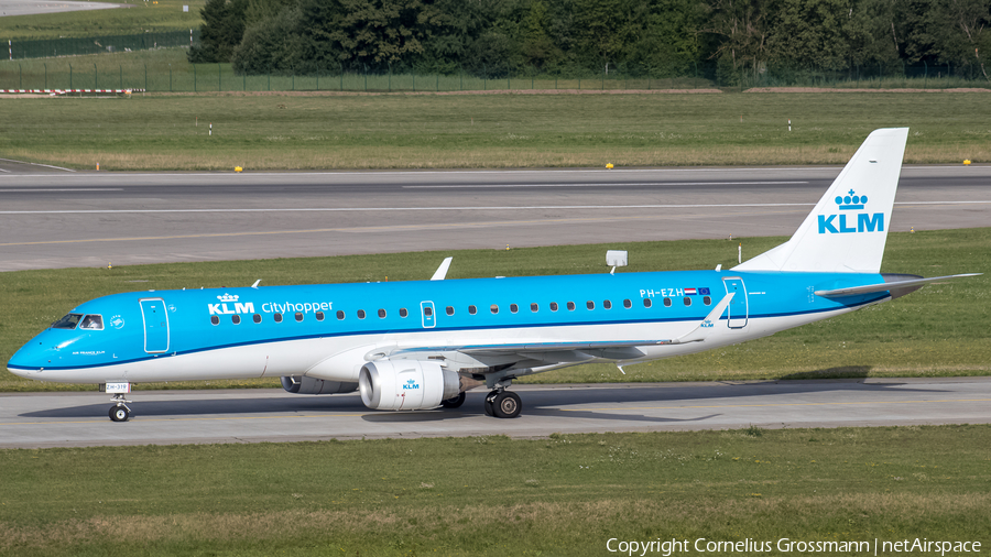 KLM Cityhopper Embraer ERJ-190LR (ERJ-190-100LR) (PH-EZS) | Photo 422854