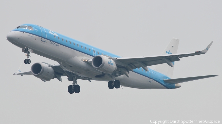 KLM Cityhopper Embraer ERJ-190STD (ERJ-190-100STD) (PH-EZT) | Photo 216593