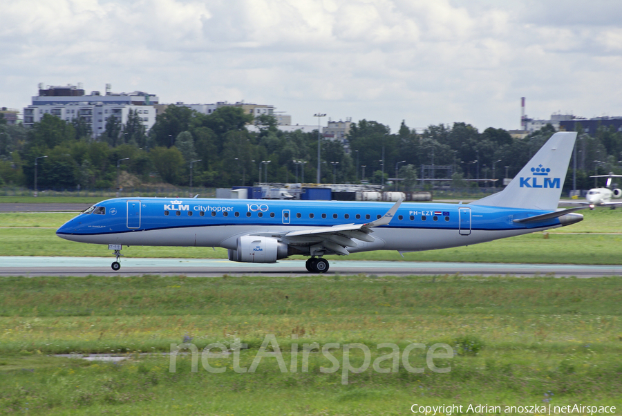 KLM Cityhopper Embraer ERJ-190STD (ERJ-190-100STD) (PH-EZT) | Photo 398887