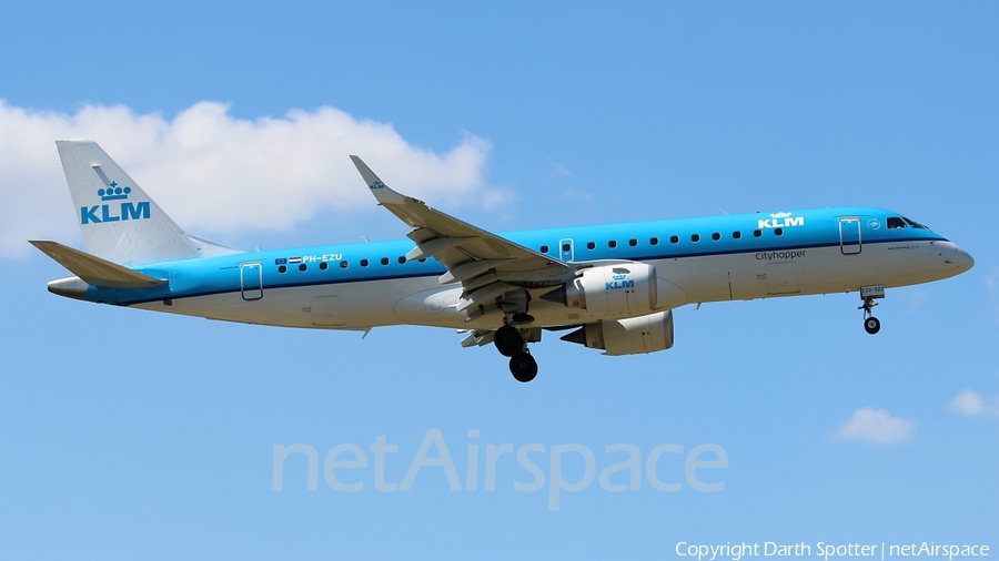 KLM Cityhopper Embraer ERJ-190STD (ERJ-190-100STD) (PH-EZU) | Photo 211765