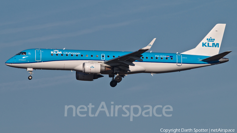 KLM Cityhopper Embraer ERJ-190STD (ERJ-190-100STD) (PH-EZU) | Photo 359061