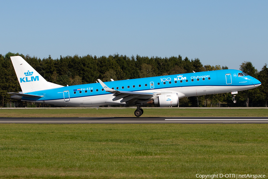 KLM Cityhopper Embraer ERJ-190STD (ERJ-190-100STD) (PH-EZU) | Photo 348770