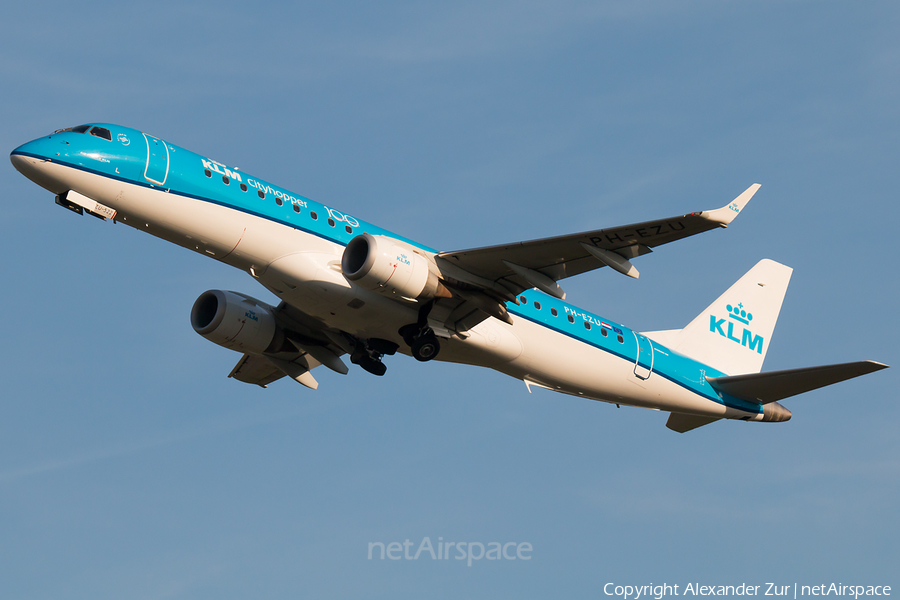 KLM Cityhopper Embraer ERJ-190STD (ERJ-190-100STD) (PH-EZU) | Photo 356274