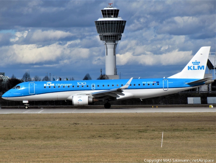 KLM Cityhopper Embraer ERJ-190STD (ERJ-190-100STD) (PH-EZU) | Photo 375734