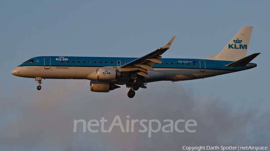 KLM Cityhopper Embraer ERJ-190STD (ERJ-190-100STD) (PH-EZV) | Photo 225181