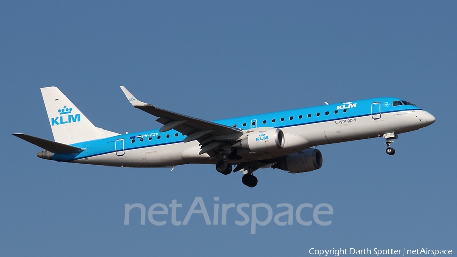 KLM Cityhopper Embraer ERJ-190STD (ERJ-190-100STD) (PH-EZV) | Photo 208768